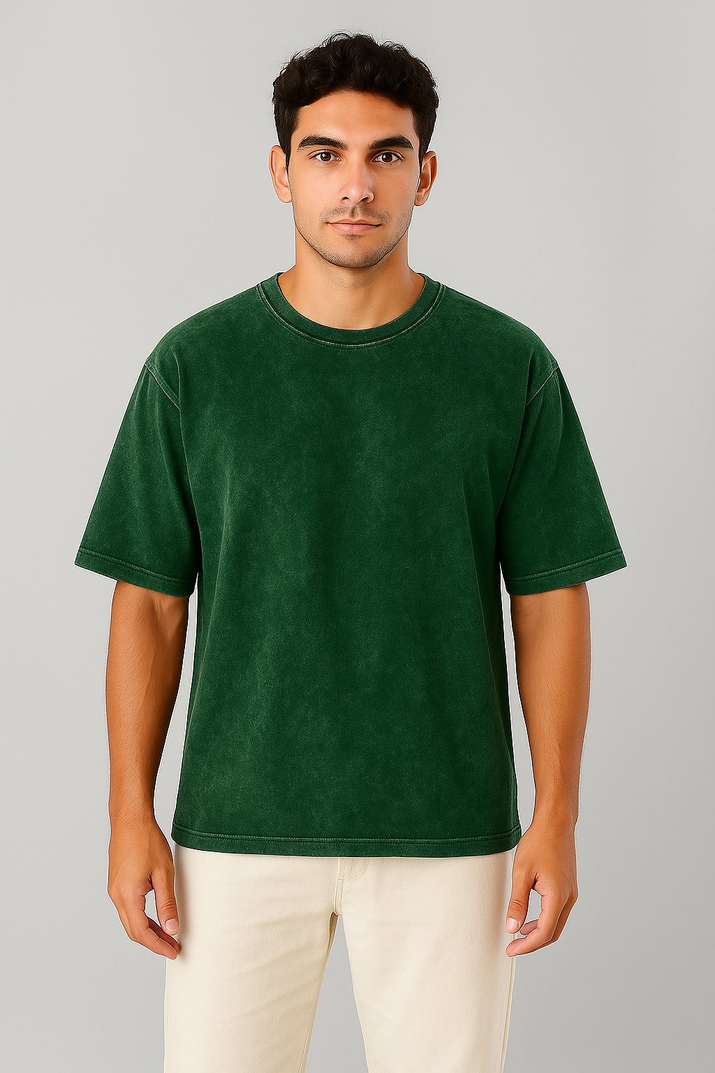 VENOM Oversized Graphic T-Shirt π·οΈ | Acid Wash Streetwear Style Acid Bottle Green
