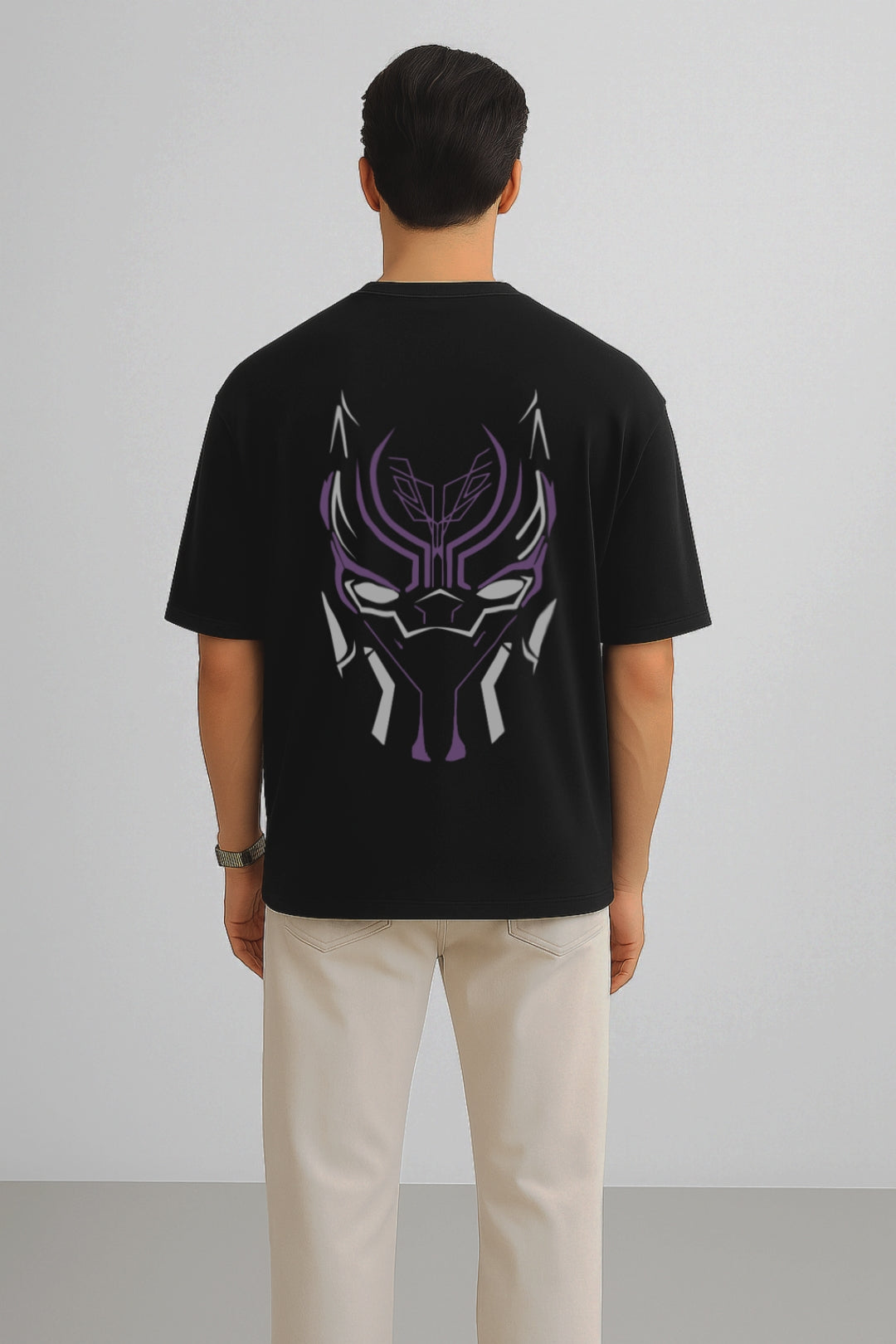 Panther Shadow | Oversized Classic T-Shirt black