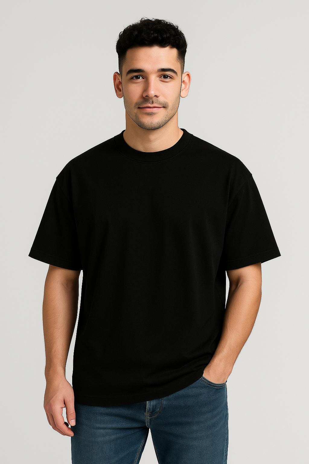 Smash Hulk Mode | Oversized Classic T-Shirt black