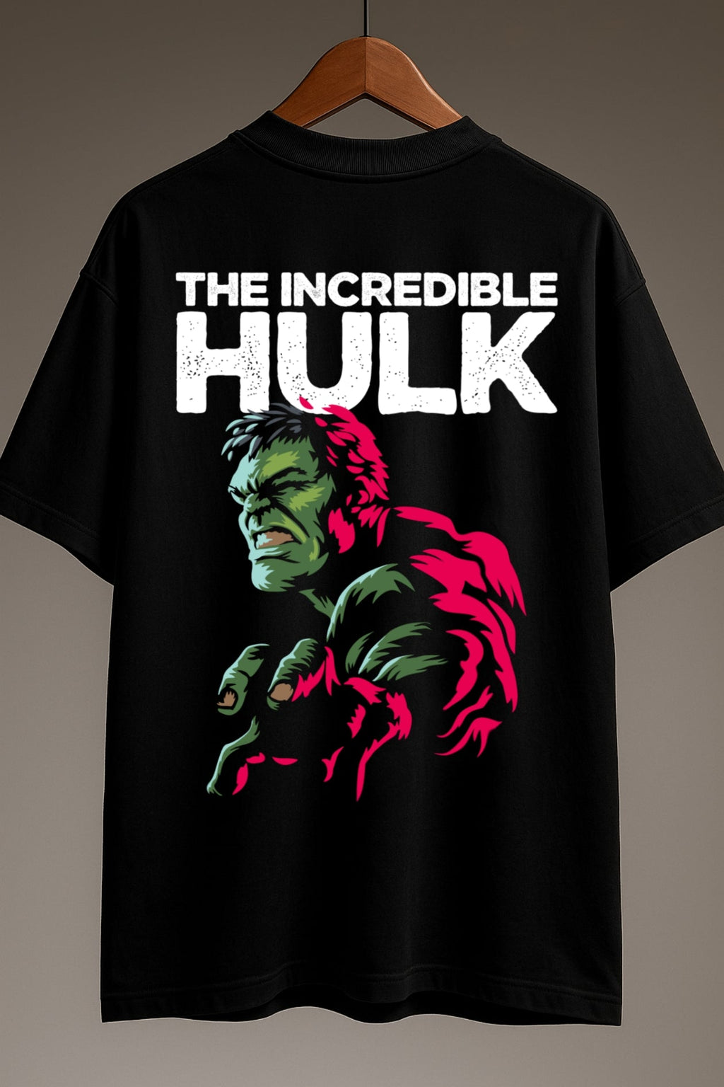 Smash Hulk Mode | Oversized Classic T-Shirt black