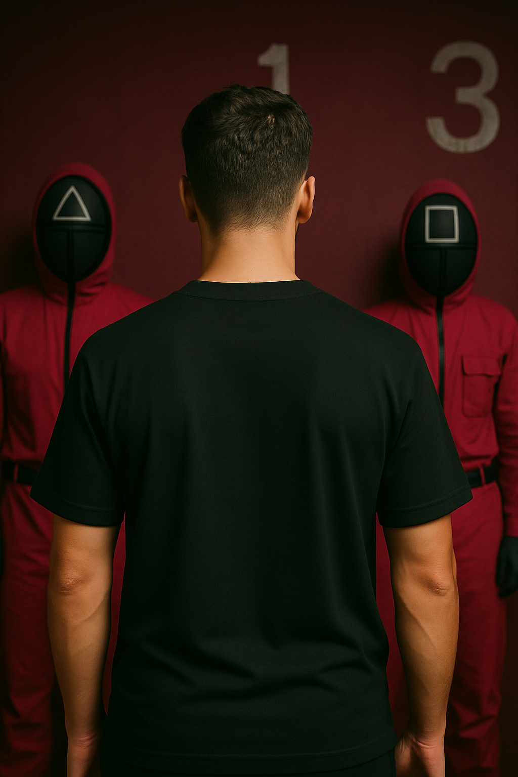 Triangle Enforcer Tee –Oversized Classic T-Shirt Black Edition