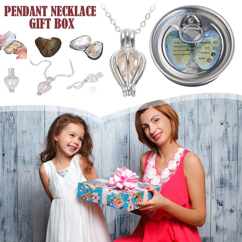 🦪Wish Pearl Necklace Kit, DIY Necklace Jewelry Making Kits