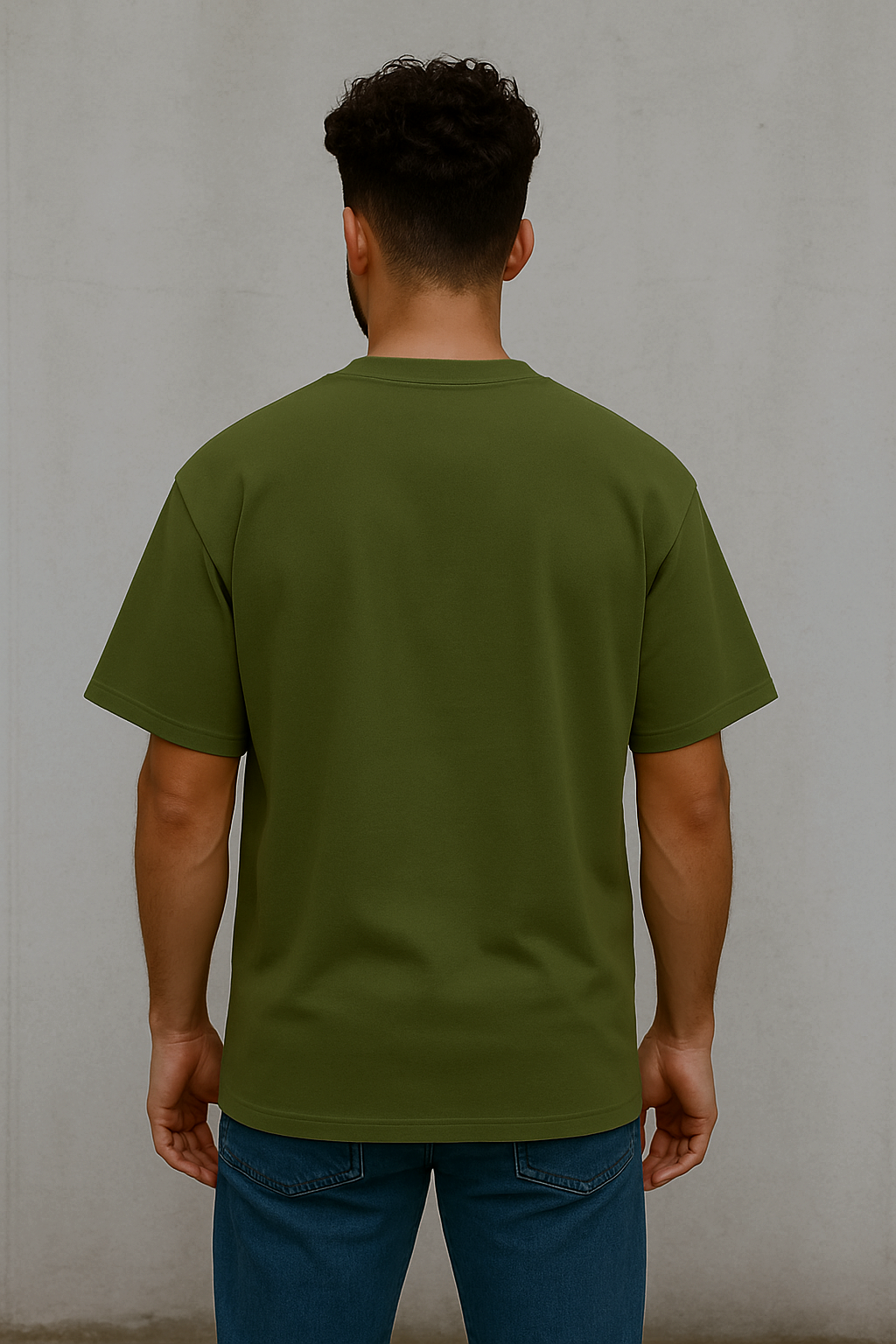 Hammer Time |Thor |Oversized Classic T-Shirt Olive green