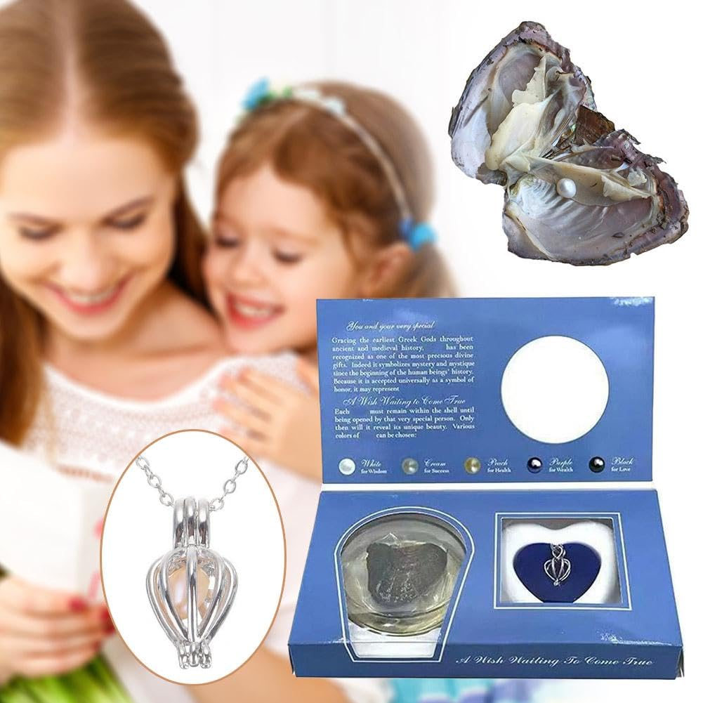 🦪Wish Pearl Necklace Kit, DIY Necklace Jewelry Making Kits